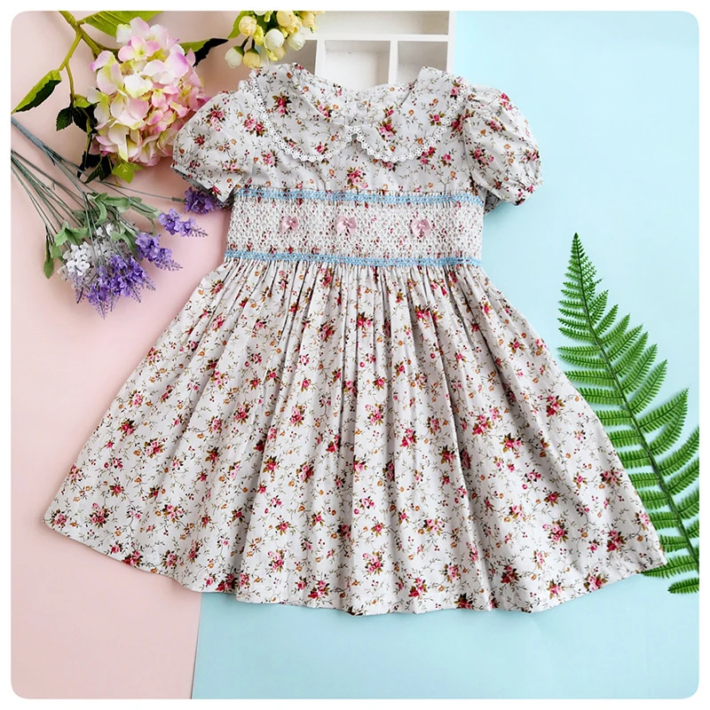 summer kids dress 2019 for Girls Princess Embroidery smocking Dress children Floral clothes 3-7 Years baby vestidos Dress
summer kids dress 2019 for Girls Princess Embroidery smocking Dress children Floral clothes 3-7 Years baby vestidos Dress