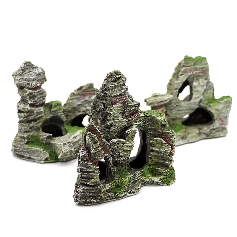 2pc Aquarium Creative Resin Rockery Ornament Simulation Mountain Cave Fish Tank Landscape Decoration
2pc Aquarium Creative Resin Rockery Ornament Simulation Mountain Cave Fish Tank Landscape Decoration