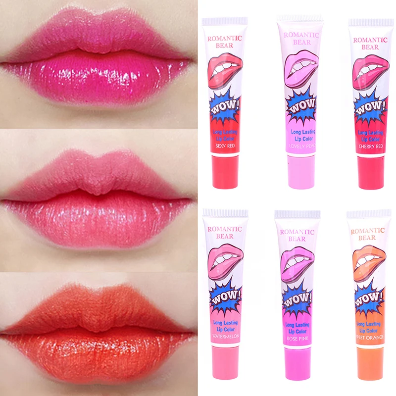 6 Colors Matte Magic Long Lasting Lipstick Makeup Clear Lip Gloss Waterproof Peel Off Liquid Tint Makeup TSLM1
6 Colors Matte Magic Long Lasting Lipstick Makeup Clear Lip Gloss Waterproof Peel Off Liquid Tint Makeup TSLM1