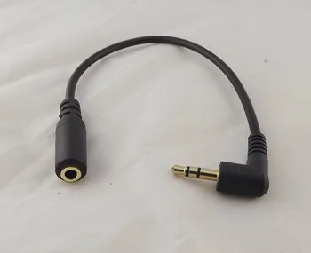 10pcs Gold 3.5mm 3 Pole TRS Right Angled Audio Stereo Male To Female Extension Black Cable 15cm
10pcs Gold 3.5mm 3 Pole TRS Right Angled Audio Stereo Male To Female Extension Black Cable 15cm