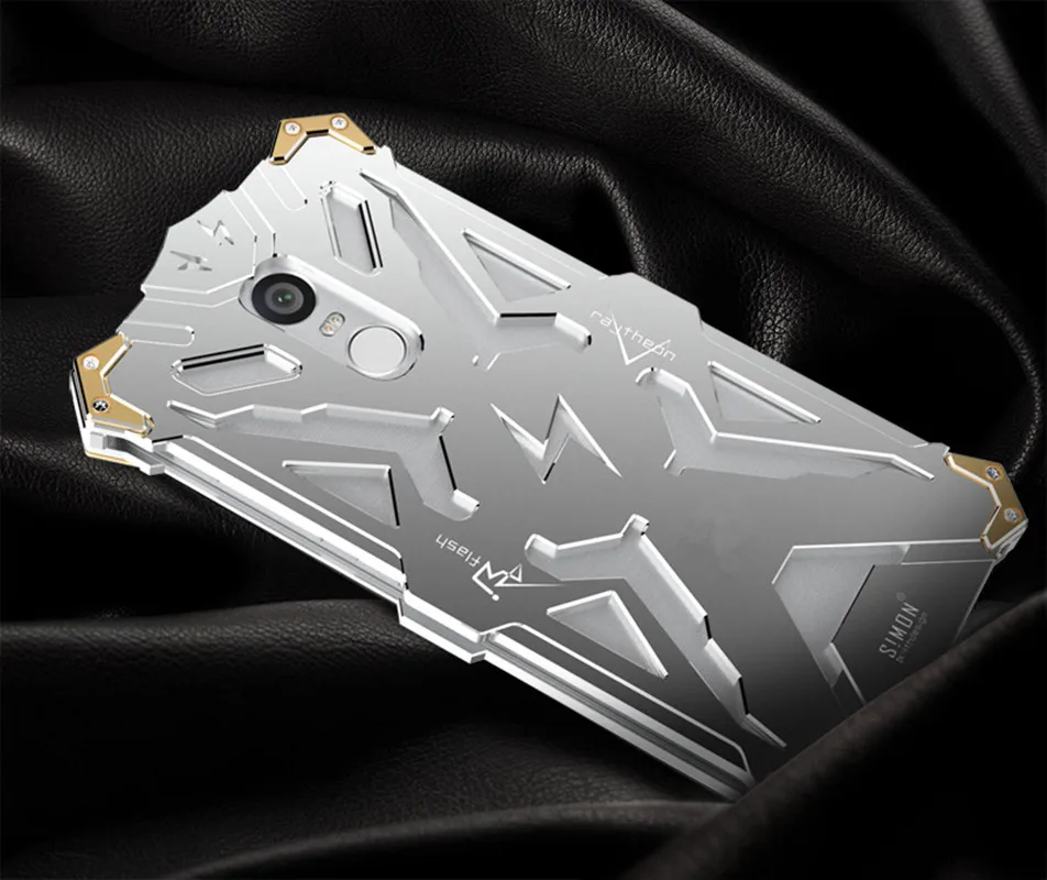 Zimon Armor Shockproof Outdoor Metal Back Cover For Xiaomi Redmi Note 4x 4 Aluminium Anti-knock Case For Redmi Note 2/Note 3
Zimon Armor Shockproof Outdoor Metal Back Cover For Xiaomi Redmi Note 4x 4 Aluminium Anti-knock Case For Redmi Note 2/Note 3