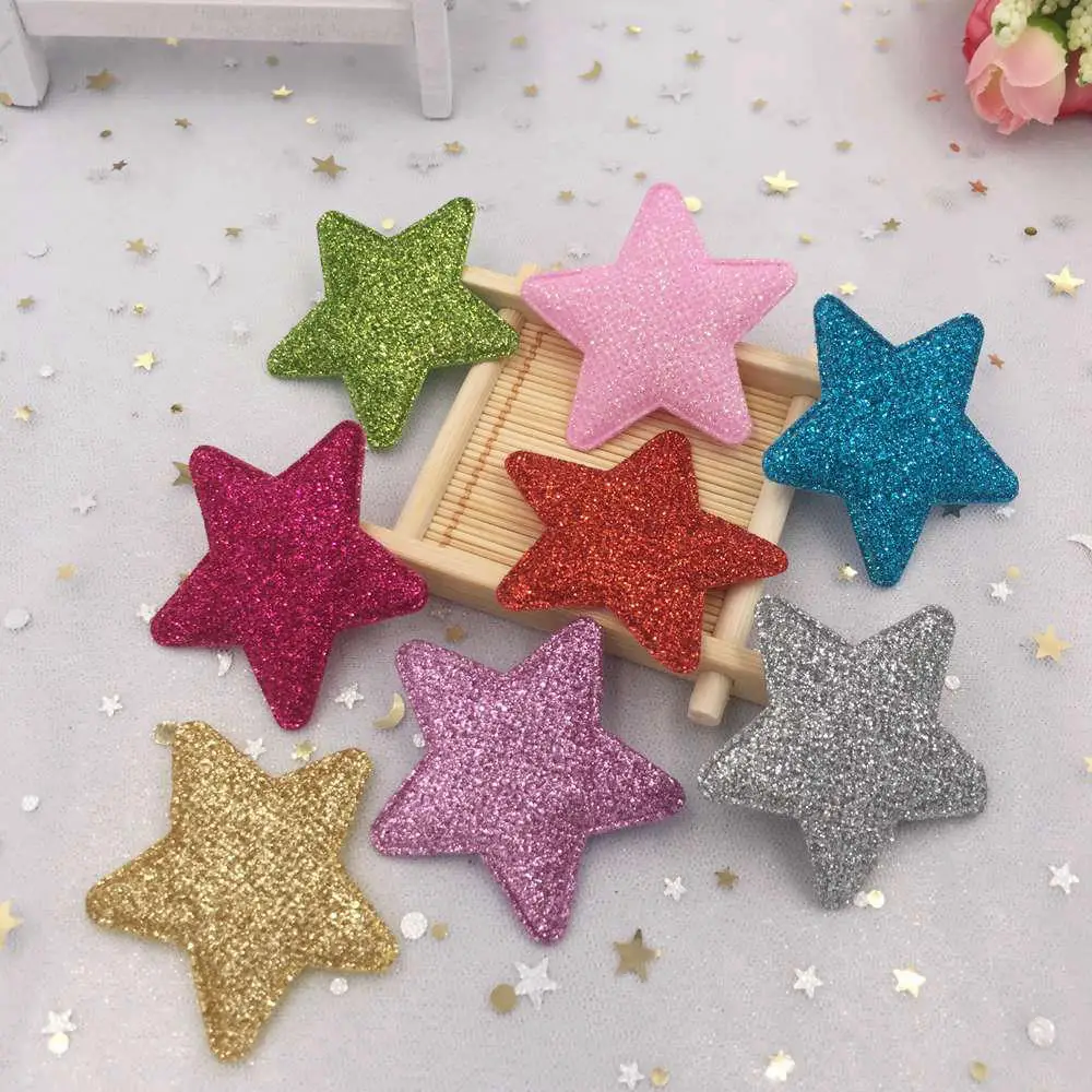 New 20pcs MIX Cute Padded Paillette Star Patches Appliques for children's headwear DIY wedding Sewing craft SA32A
New 20pcs MIX Cute Padded Paillette Star Patches Appliques for children's headwear DIY wedding Sewing craft SA32A