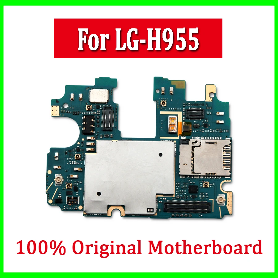Original Unlock Motherboard for LG G Flex2 H955 with Android System 16gb for LG G Flex2 H955 Mainboard Test Good Working
Original Unlock Motherboard for LG G Flex2 H955 with Android System 16gb for LG G Flex2 H955 Mainboard Test Good Working
