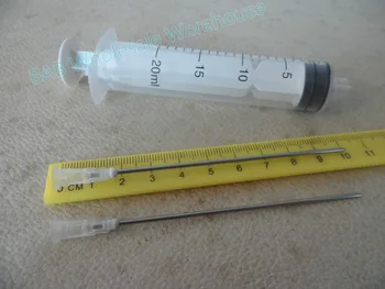 20ml Luer lock syringe + 16G 10cm long Blunt Tip Fill syringe dispensing Needle For Liquid Dispenser Adhesive Glue ink refilling
20ml Luer lock syringe + 16G 10cm long Blunt Tip Fill syringe dispensing Needle For Liquid Dispenser Adhesive Glue ink refilling