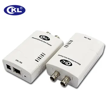 CKL-704 0-3KM Rj45 Ethernet Extender IP Data & CCTV Transmission over Coaxial or Twisted-Pair Cable
CKL-704 0-3KM Rj45 Ethernet Extender IP Data & CCTV Transmission over Coaxial or Twisted-Pair Cable