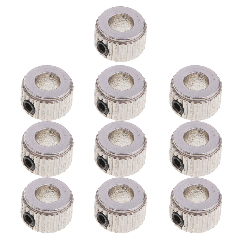 10Pcs 4.1/5.1/6.1/8.1mm RC Landing Gear Stop Set Wheel Collars Stopper RC Airplane Parts Model Plane Replacement
10Pcs 4.1/5.1/6.1/8.1mm RC Landing Gear Stop Set Wheel Collars Stopper RC Airplane Parts Model Plane Replacement