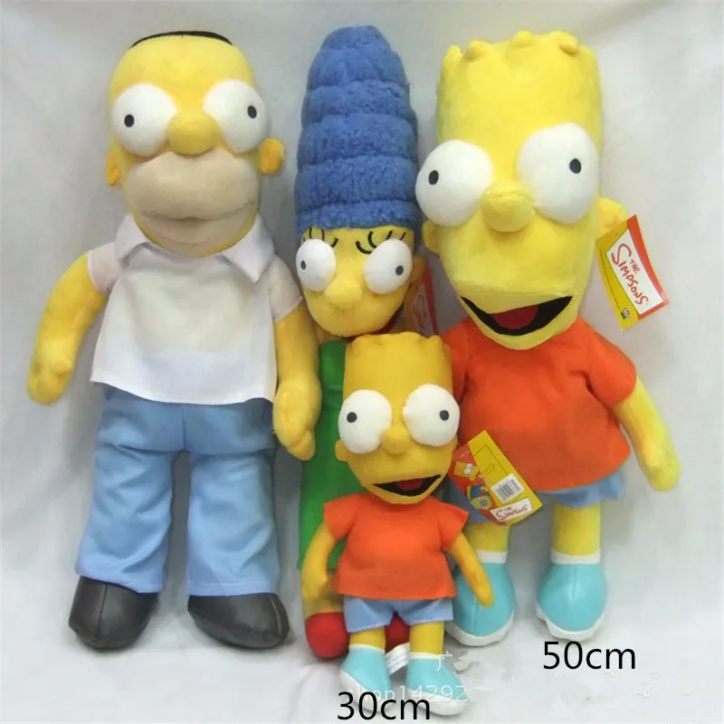 1pcs Newest Cartoon Movie The Simpsons Plush Doll Toys Simpsons Family Plush Toy Best Gifts 30~50cm Retail
1pcs Newest Cartoon Movie The Simpsons Plush Doll Toys Simpsons Family Plush Toy Best Gifts 30~50cm Retail