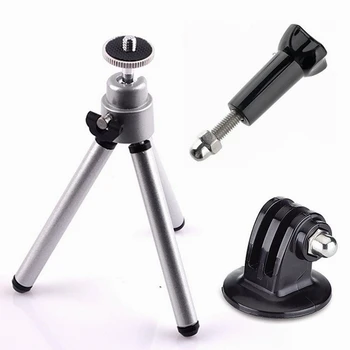 

ORBMART Mini Tripod Kit For GoPro Hero 4 3+ 3 2 1 Xiaomi Yi SJCAM SJ4000 WIFI SJ5000 SJ6000 SJ7000 Sports Action Cameras