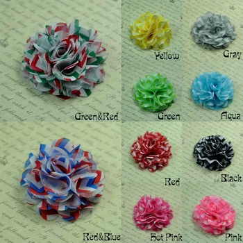 20pcs/lot 2" 10Colors Fashion DIY Shabby Chic Soft Chiffon Flower Accessories For Baby Headband Chevron Mesh Fabric Flowers
20pcs/lot 2" 10Colors Fashion DIY Shabby Chic Soft Chiffon Flower Accessories For Baby Headband Chevron Mesh Fabric Flowers