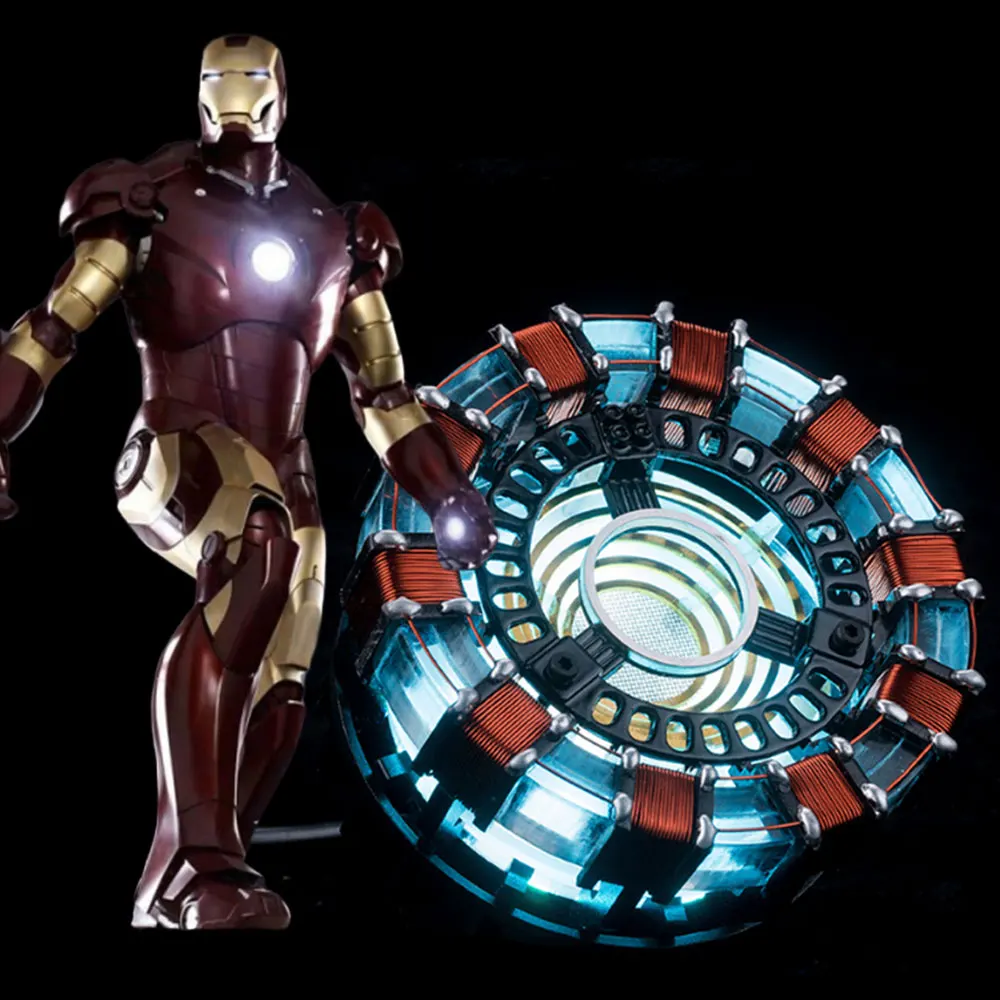 The Avengers 1:1 Scale Iron Man Arc Reactor LED Night Light for Boys Man Need to Assemble Reactor with Install Manual MK1
The Avengers 1:1 Scale Iron Man Arc Reactor LED Night Light for Boys Man Need to Assemble Reactor with Install Manual MK1