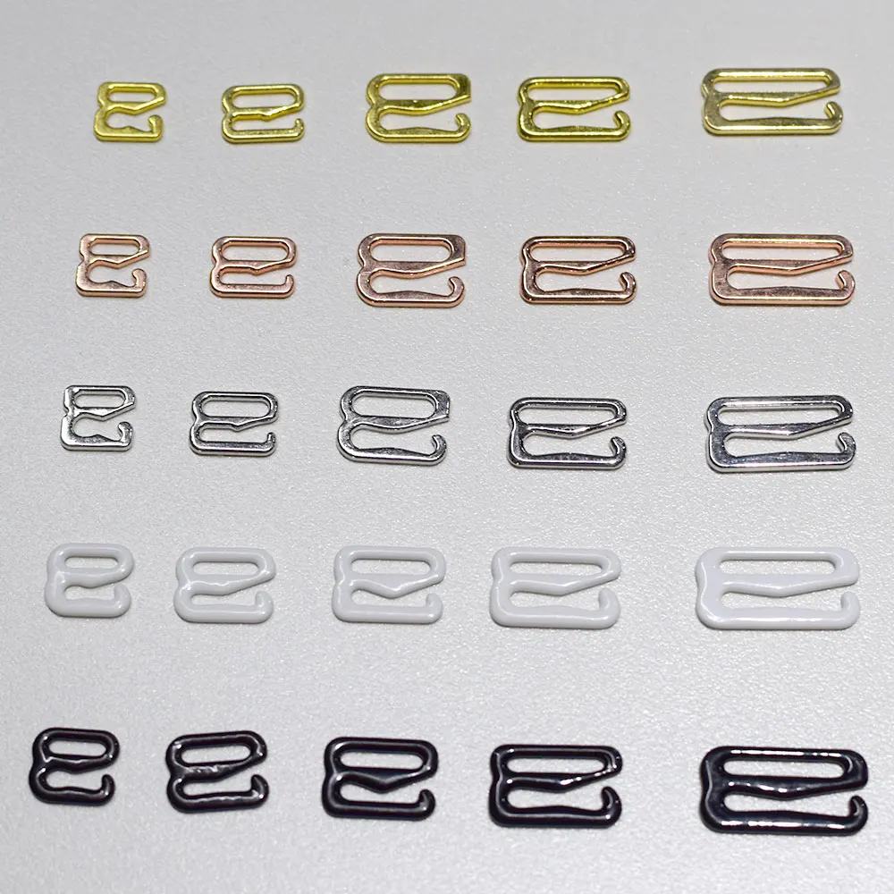 Wholesale 20 pieces metal bra hooks adjustment strap fasteners Swan Hooks/ 9 Hook
Wholesale 20 pieces metal bra hooks adjustment strap fasteners Swan Hooks/ 9 Hook