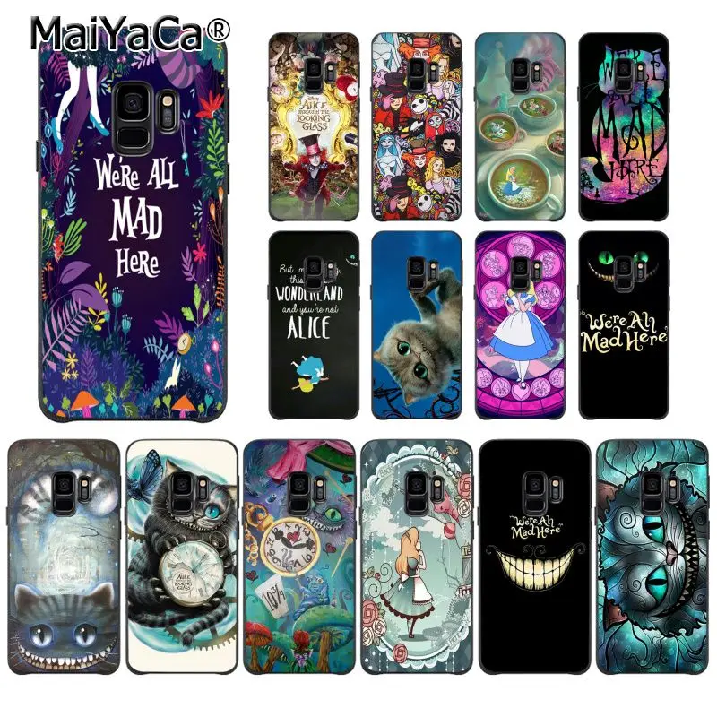 MaiYaCa Alice in Wonderland Cheshire Cat Phone Case for Samsung Galaxy S7 S6 S10Plus S10lite S10E S9 S8 plus
MaiYaCa Alice in Wonderland Cheshire Cat Phone Case for Samsung Galaxy S7 S6 S10Plus S10lite S10E S9 S8 plus