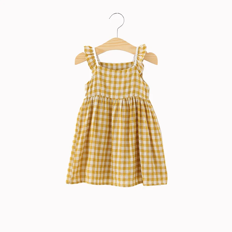 Baby Girls sleeveless plaid dresses For girls Korean summer INS Kids Pure cotton princess dress holiday party children's clothes
Baby Girls sleeveless plaid dresses For girls Korean summer INS Kids Pure cotton princess dress holiday party children's clothes