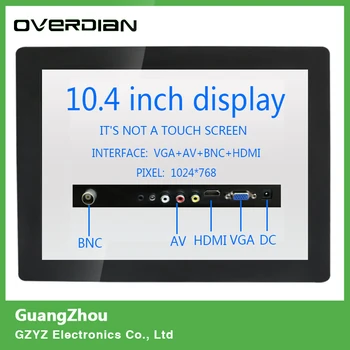 10.4/10"VGA/HDMI/BNC/AV Interface Non-Touch Industrial Control LCD Monitor/Display 1024*768 Metal Shell Buckle Card Installation
10.4/10"VGA/HDMI/BNC/AV Interface Non-Touch Industrial Control LCD Monitor/Display 1024*768 Metal Shell Buckle Card Installation