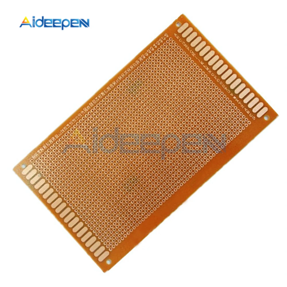 2Pcs Universal PCB Board 9 x 15 cm 2.54mm DIY Prototype Paper Printed Circuit Panel Electronic Circuit Breadboard Copper Plate
2Pcs Universal PCB Board 9 x 15 cm 2.54mm DIY Prototype Paper Printed Circuit Panel Electronic Circuit Breadboard Copper Plate