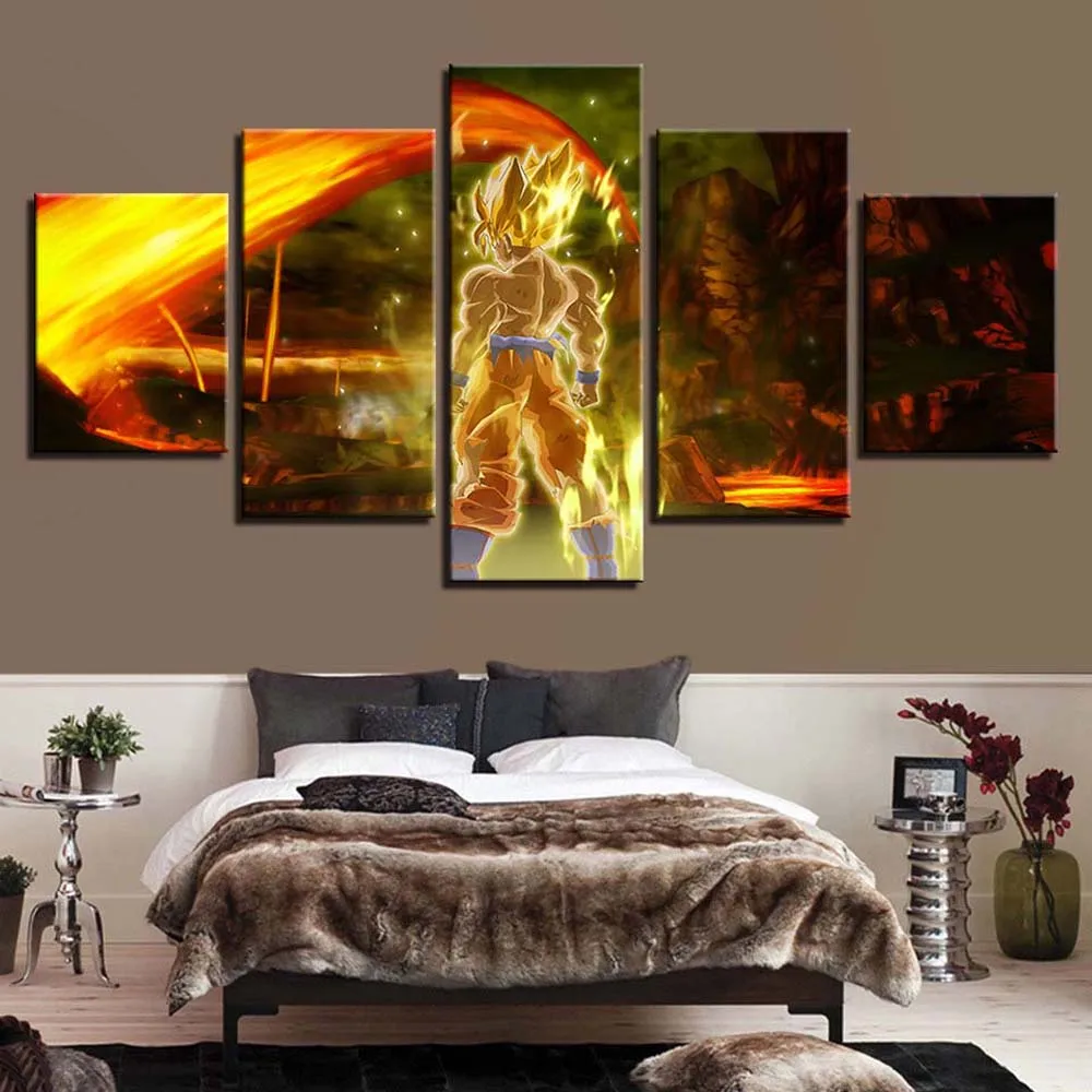 5 Pieces Canvas Art Dragon Ball Z GoKu Anime Modern Decorative Paintings on Canvas Wall Art for Home Decorations Wall Decor
5 Pieces Canvas Art Dragon Ball Z GoKu Anime Modern Decorative Paintings on Canvas Wall Art for Home Decorations Wall Decor
