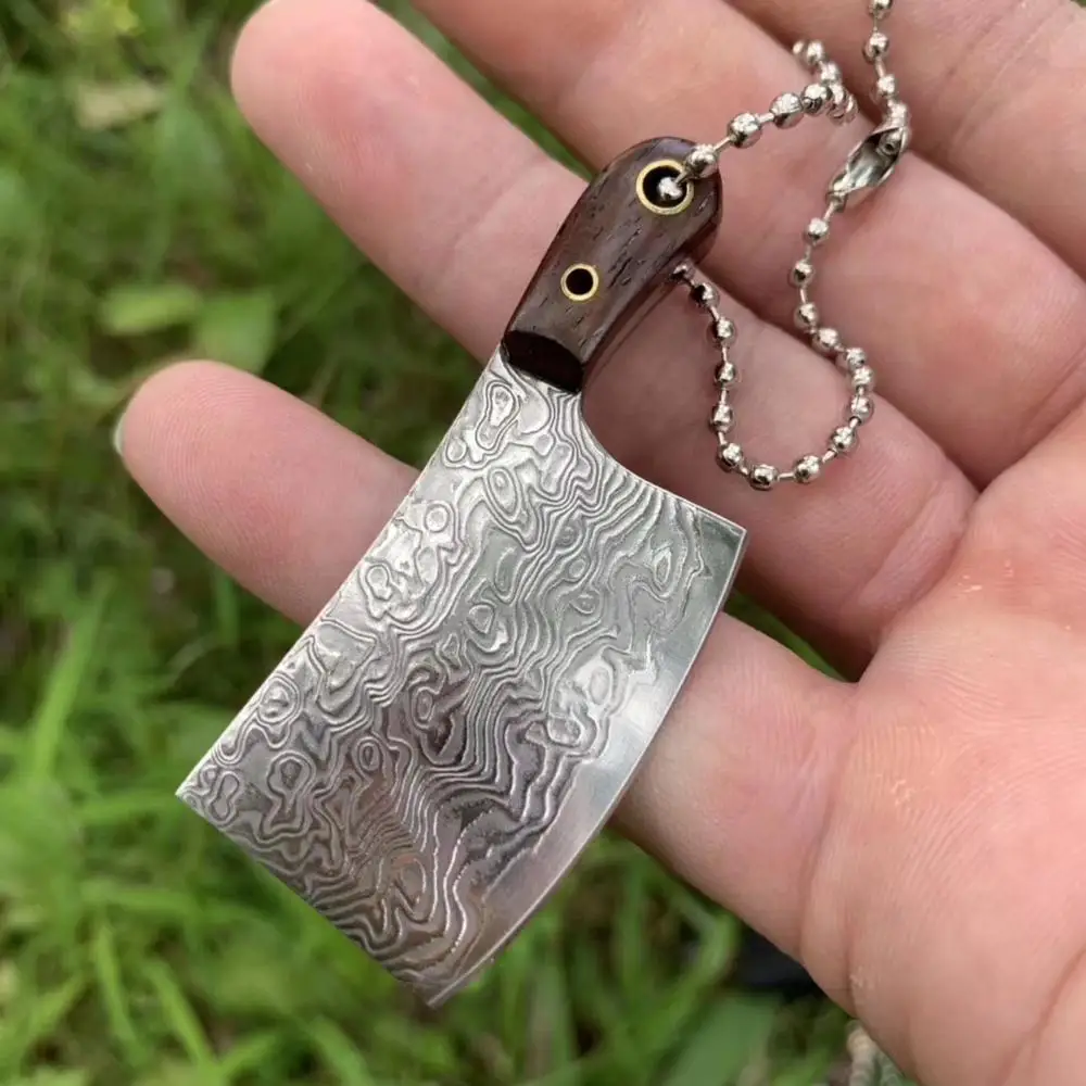Mini Knife Damascus Steel Knives Camping Self-Defense Tactical Pocket Survival EDC Knife Tool CNC
Mini Knife Damascus Steel Knives Camping Self-Defense Tactical Pocket Survival EDC Knife Tool CNC