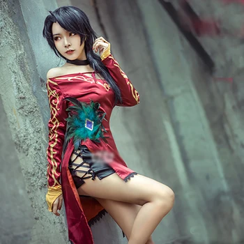 Anime Cinder Fall Dress Cosplay Costume with Accessories Women Sexy Red Dress Christmas
Anime Cinder Fall Dress Cosplay Costume with Accessories Women Sexy Red Dress Christmas