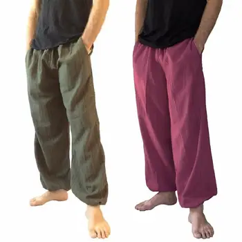 Plus Size Men Cotton Linen Long Pants Solid Color Wide Leg Loose Casual Trousers
Plus Size Men Cotton Linen Long Pants Solid Color Wide Leg Loose Casual Trousers