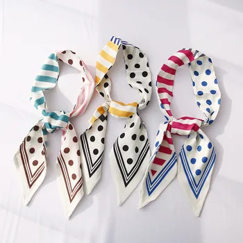 Yishine 5x95CM 6Colors Women Scarf Dots StripedPrint Long Small Sharp-angled Wraps Scarves Shawl for Girl Handkerchief Bag Decor 
Yishine 5x95CM 6Colors Women Scarf Dots StripedPrint Long Small Sharp-angled Wraps Scarves Shawl for Girl Handkerchief Bag Decor