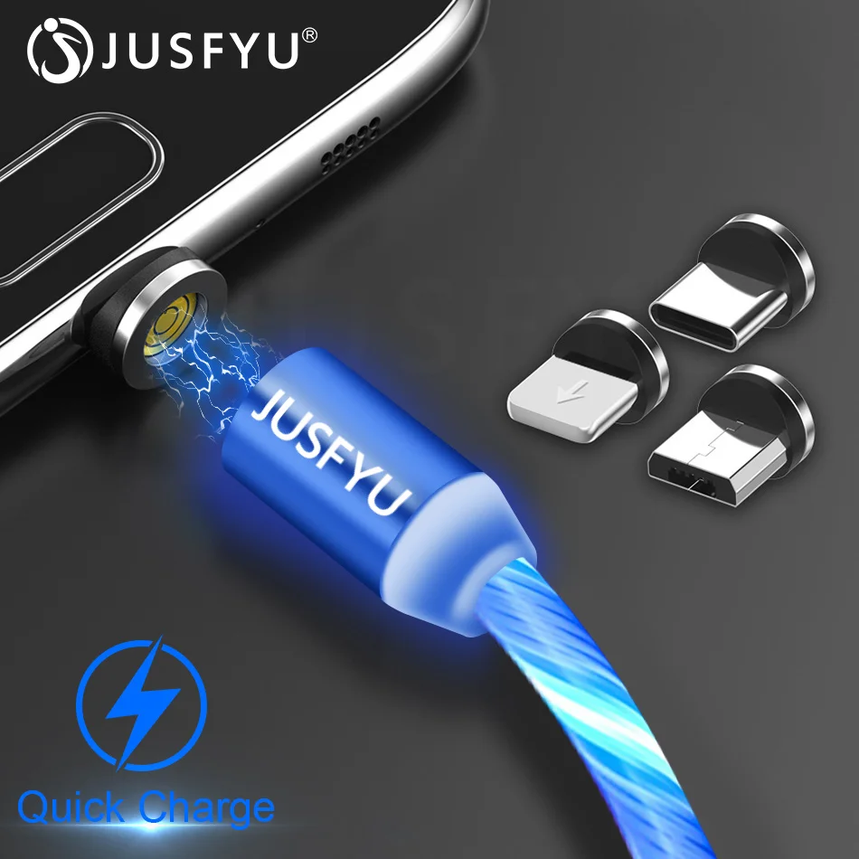 Flowing Glowing Magnetic Cable Micro usb Type C Charging Adapter Phone Micro usb Type-C Magnet Charger Cable For iphone Samsung
Flowing Glowing Magnetic Cable Micro usb Type C Charging Adapter Phone Micro usb Type-C Magnet Charger Cable For iphone Samsung