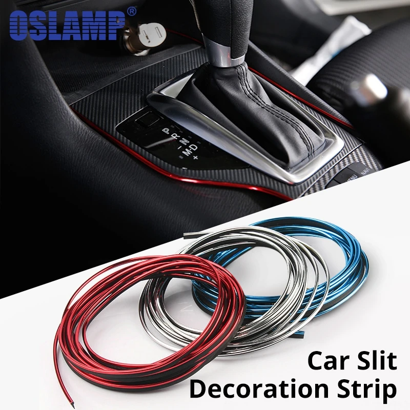 Oslamp 5M Car Styling Interior Exterior Decoration Strips Moulding Trim Dashboard Door Edge Universal For Cars Auto Accessories
Oslamp 5M Car Styling Interior Exterior Decoration Strips Moulding Trim Dashboard Door Edge Universal For Cars Auto Accessories