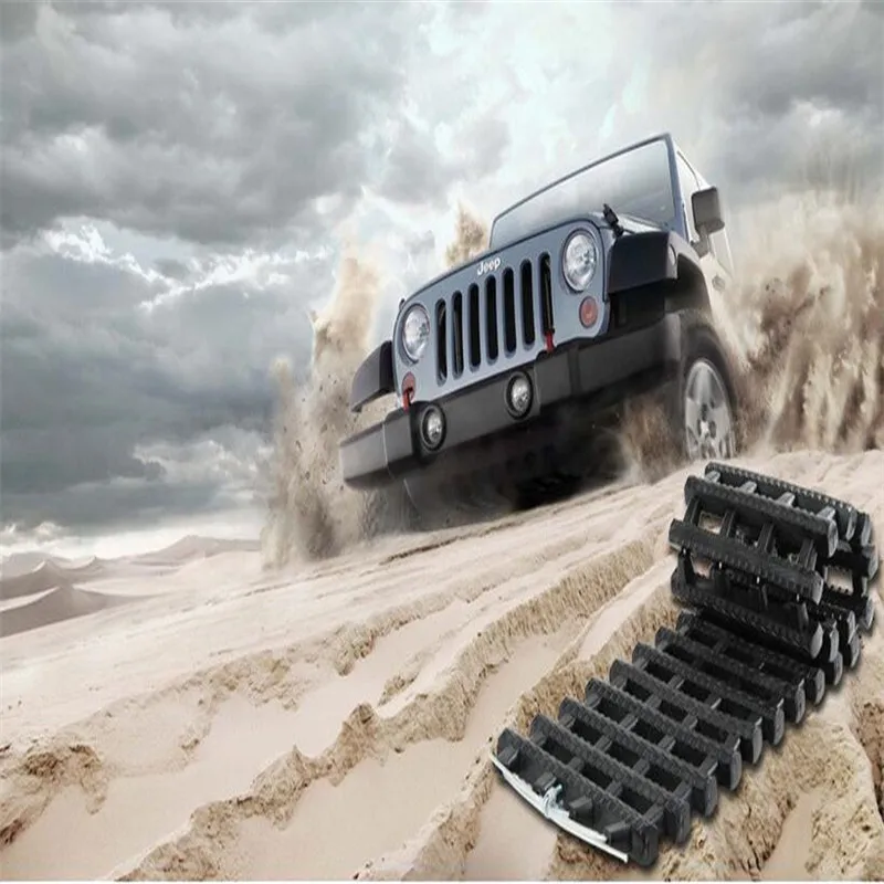 Black 60cm Foldable Tyre Grip Tracks Snow Mud Sand Mat Plate Chains Emergency Escaper Traction For Car Road Trouble Clearer
Black 60cm Foldable Tyre Grip Tracks Snow Mud Sand Mat Plate Chains Emergency Escaper Traction For Car Road Trouble Clearer