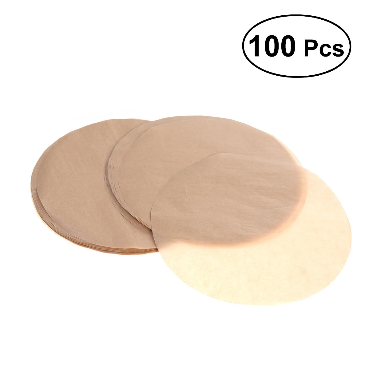 100pcs 9 Inch Round Parchment Paper Non-Stick Baking Paper Cake Greaseproof Paper for Round Baking Pans BBQ Paper
100pcs 9 Inch Round Parchment Paper Non-Stick Baking Paper Cake Greaseproof Paper for Round Baking Pans BBQ Paper