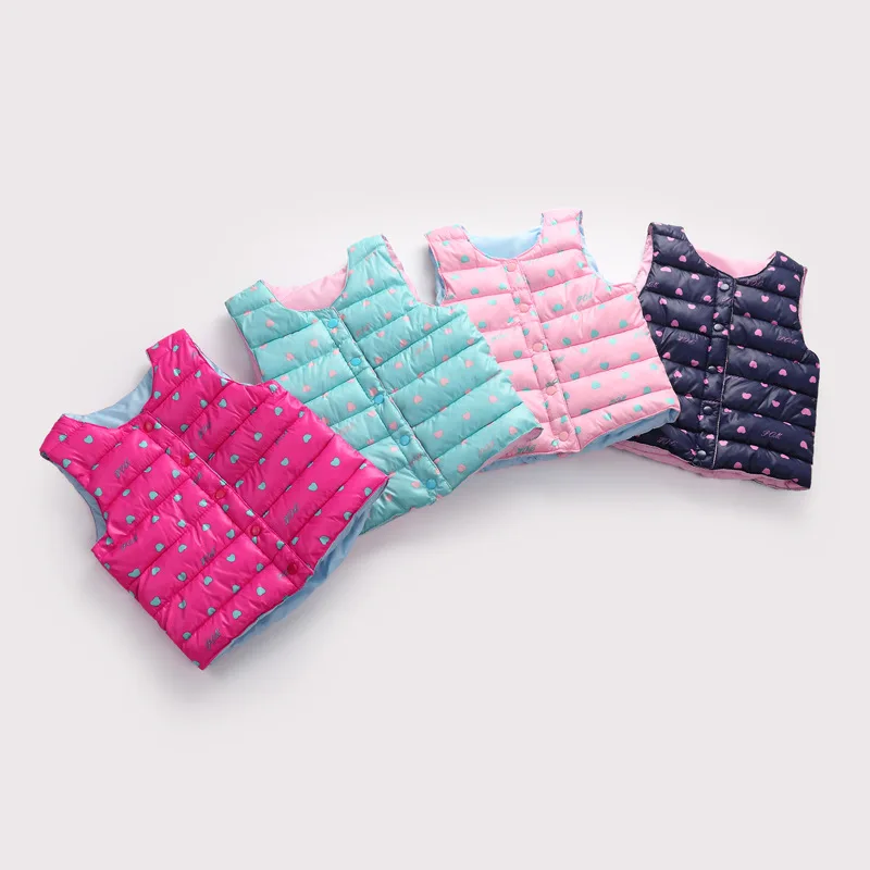 2018 Winter Autumn Vest Kids Baby Girls Windbreaker Jacket Cotton Coats Warm Vest Children Outerwear Coats Clothes Outfits
2018 Winter Autumn Vest Kids Baby Girls Windbreaker Jacket Cotton Coats Warm Vest Children Outerwear Coats Clothes Outfits