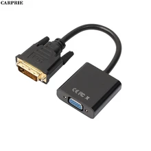 Envío gratis (EE. UU. Respuesta) DVI-D 24 + 1 Pin macho a VGA 15Pin mujeres activas convertidor de adaptador de Cable de Dropship(China)