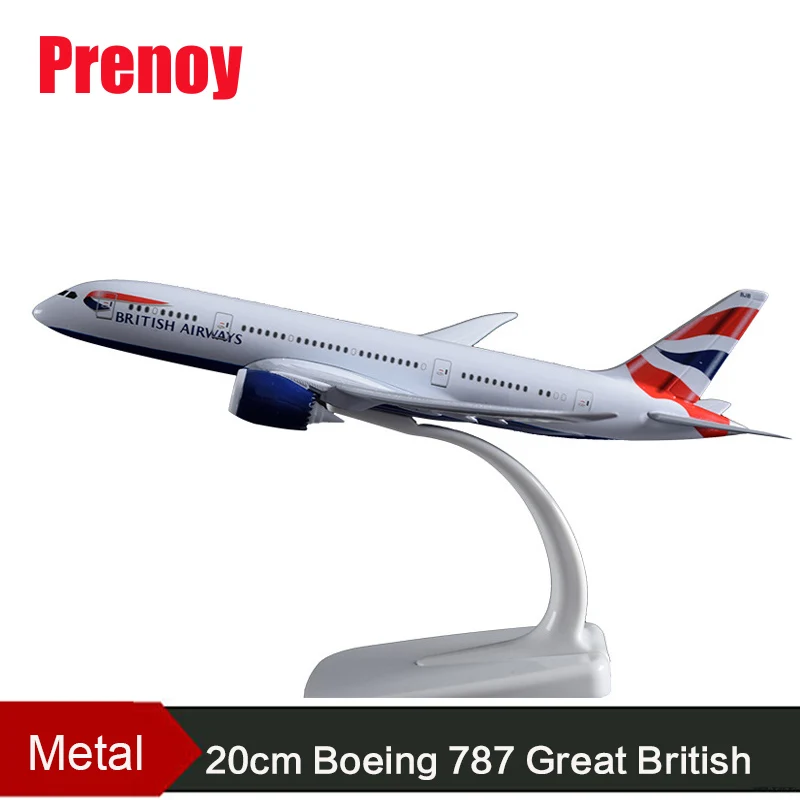 20cm B787 Great British Airlines Model Boeing 787 Aeronautical England Airbus Metal Model Aviation Model Collection Gift Toys
20cm B787 Great British Airlines Model Boeing 787 Aeronautical England Airbus Metal Model Aviation Model Collection Gift Toys