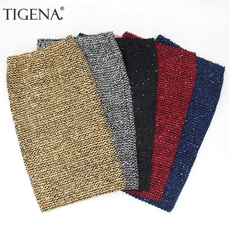 TIGENA Shiny Sequin Sexy Pencil Skirt Women 2019 Spring High Waist Midi Skirt Female Knee Length Sliver Gold Bodycon Skirt Lady
TIGENA Shiny Sequin Sexy Pencil Skirt Women 2019 Spring High Waist Midi Skirt Female Knee Length Sliver Gold Bodycon Skirt Lady