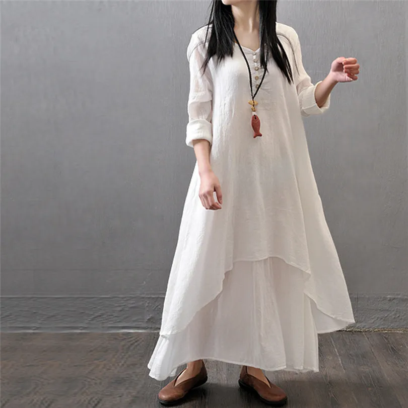 2019 New Womens Summer Sexy Bohemian Solid Boho Long Maxi Elegant Evening Party Casual Loose Beach Dress #4M22
2019 New Womens Summer Sexy Bohemian Solid Boho Long Maxi Elegant Evening Party Casual Loose Beach Dress #4M22