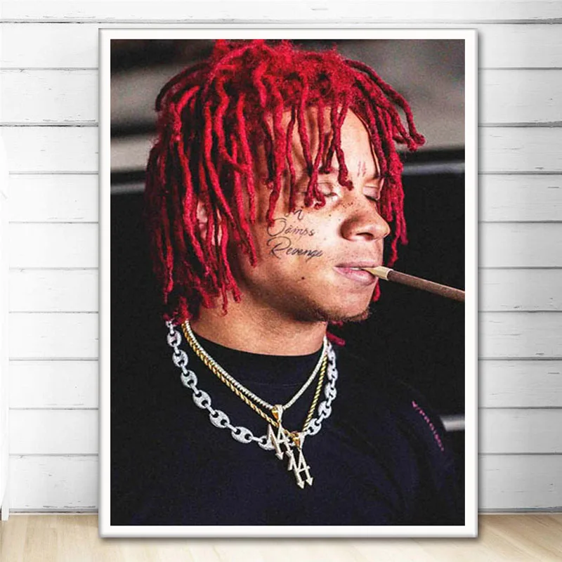 Posters and Prints Trippie Redd Hip Hop Rapper Star Poster Wall Art Picture Canvas Painting for Room Home Decor
Posters and Prints Trippie Redd Hip Hop Rapper Star Poster Wall Art Picture Canvas Painting for Room Home Decor