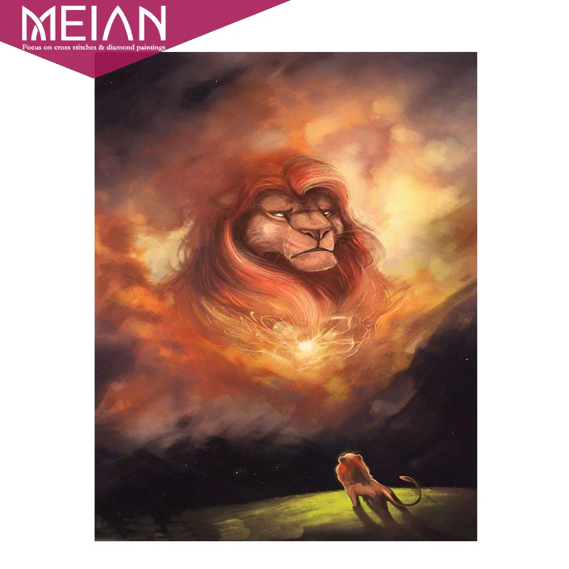 Meian 3D Diamond Embroidery Photo 5D DIY animal lion Diamond Painting Embroidery Cross-Stitch Diamond Mosaic Embroidery Home
Meian 3D Diamond Embroidery Photo 5D DIY animal lion Diamond Painting Embroidery Cross-Stitch Diamond Mosaic Embroidery Home