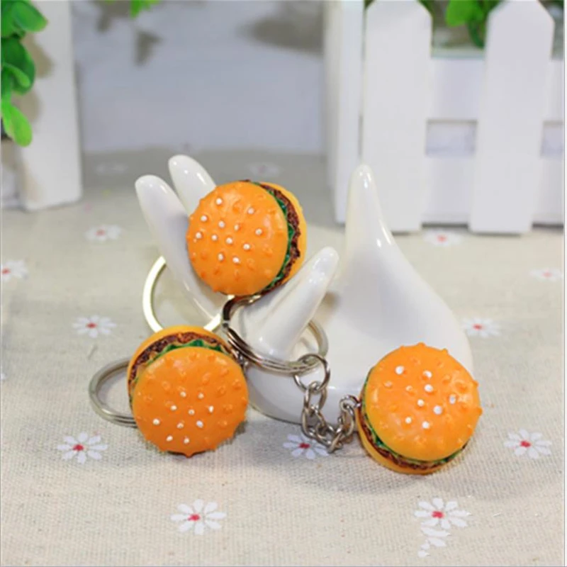 1 PC Mini Personality Resin Simulation Food Bags Car Key Ring Burger Keychain Accessories Promotional Small Gift Pendant
1 PC Mini Personality Resin Simulation Food Bags Car Key Ring Burger Keychain Accessories Promotional Small Gift Pendant