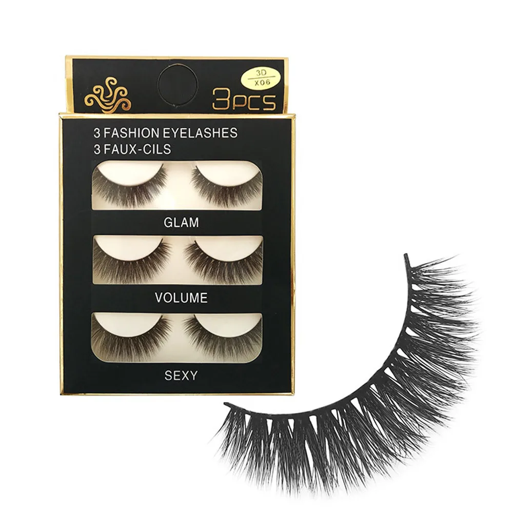 Makeup 3D Natural Long Fake Eye Lashes Handmade Thick False Eyelashes Black natural faux mink lashes false eyelashes make up #05
Makeup 3D Natural Long Fake Eye Lashes Handmade Thick False Eyelashes Black natural faux mink lashes false eyelashes make up #05