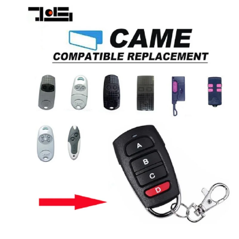 2pcs CAME TOP 432NA Duplicator 433.92 mhz compatible remote Garage Door Gate Fob Cloning Transmitter
2pcs CAME TOP 432NA Duplicator 433.92 mhz compatible remote Garage Door Gate Fob Cloning Transmitter