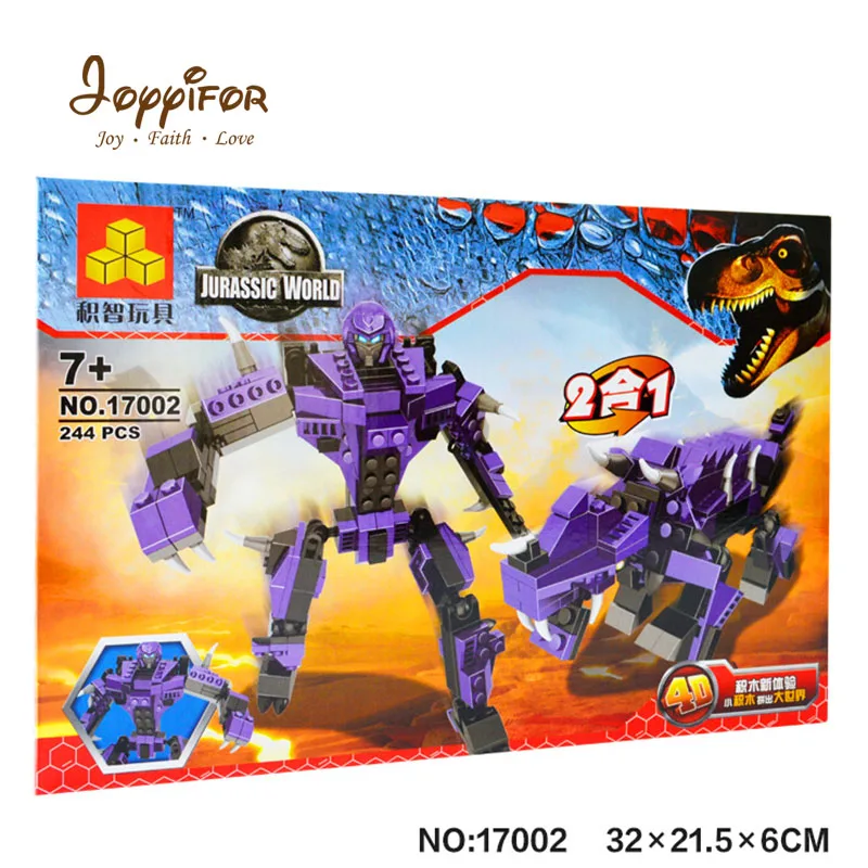 2IN1 Transform Mech Robot Dinosaur Pterosaur Action Toys Building Blocks Compatible with LegoINGlys for Children Kids
2IN1 Transform Mech Robot Dinosaur Pterosaur Action Toys Building Blocks Compatible with LegoINGlys for Children Kids