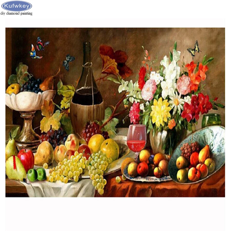 New Arrivals 5D Diamond Painting Still life fruit Picture Of Rhinestones Mosaic DIY Diamond Embroidery Full Display Manual Hobby
New Arrivals 5D Diamond Painting Still life fruit Picture Of Rhinestones Mosaic DIY Diamond Embroidery Full Display Manual Hobby
