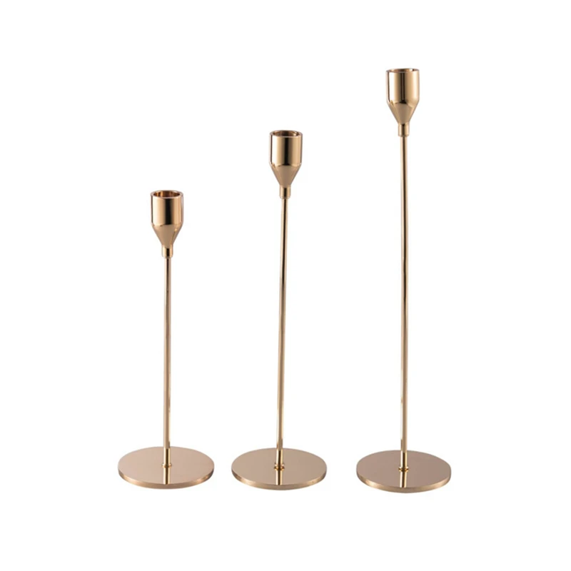 Chinese Style Metal Candle Holders Simple Golden Wedding Decoration Bar Party Living Room Decor Home Decor Candlestick
Chinese Style Metal Candle Holders Simple Golden Wedding Decoration Bar Party Living Room Decor Home Decor Candlestick