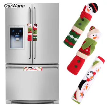 OurWarm 3pcs Fridge Handle Covers Christmas Microwave Oven Dishwasher Door Handle Cover Christmas Decorations for Home 10*24cm
OurWarm 3pcs Fridge Handle Covers Christmas Microwave Oven Dishwasher Door Handle Cover Christmas Decorations for Home 10*24cm
