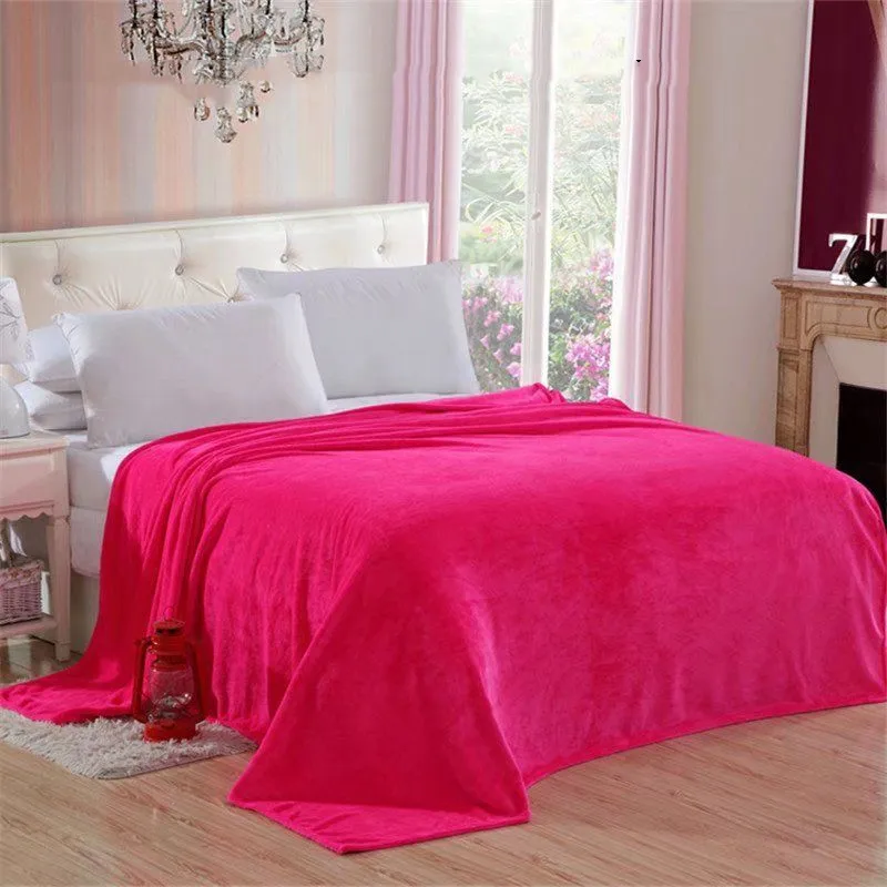 Весеннее фланелевое одеяло зимнее теплое мягкое постельное белье домашний