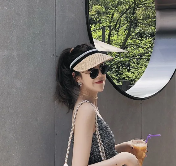 01902-pei23303 Paternity style summer HANDMADE natural RAFFIA grass sport golf without lady leisure cap men women visors hat
01902-pei23303 Paternity style summer HANDMADE natural RAFFIA grass sport golf without lady leisure cap men women visors hat