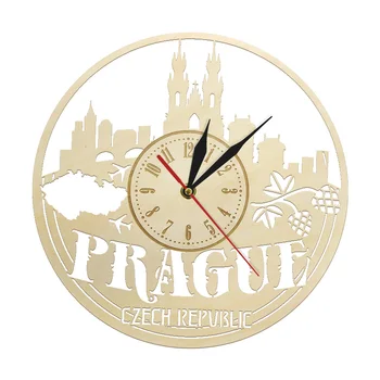 Prague Skyline Wall Art Astronomical Wall Clock Czech Cityscape Wooden Wall Clock Watch Housewarming Wall Decor Tourism Gifts
Prague Skyline Wall Art Astronomical Wall Clock Czech Cityscape Wooden Wall Clock Watch Housewarming Wall Decor Tourism Gifts