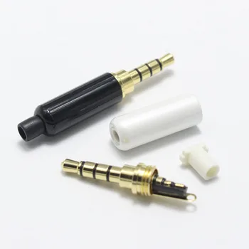 100pcs 3.5mm 4 Pole Headset Plug with Tail 3.5 mm Gold Plated Audio Plugs Jack Charging Adaptor Connector for iphone White Black
100pcs 3.5mm 4 Pole Headset Plug with Tail 3.5 mm Gold Plated Audio Plugs Jack Charging Adaptor Connector for iphone White Black