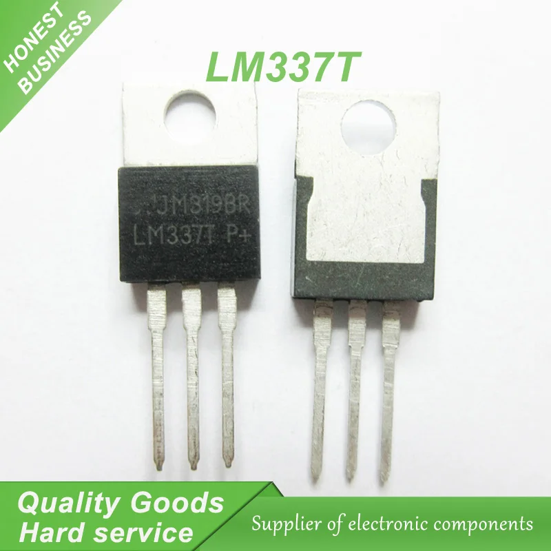 

10PCS LM337T LM337 TO-220 three terminal voltage regulator tube step-down regulated new original