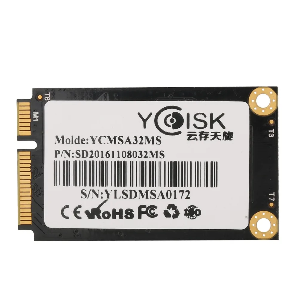 Goldendisk YCdisk Promotion MINI PCI-e 32GB mSATA SSD Hard Disks Internal Solid State Drive Fast Speed for Super Ultra Computers
Goldendisk YCdisk Promotion MINI PCI-e 32GB mSATA SSD Hard Disks Internal Solid State Drive Fast Speed for Super Ultra Computers