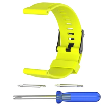 Durable Smart Watch Band Silicone strap Wristband Replacement for Suunto Traverse Series Smart Watch
Durable Smart Watch Band Silicone strap Wristband Replacement for Suunto Traverse Series Smart Watch