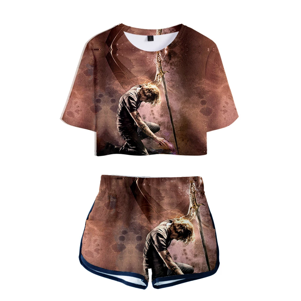 Shadowhunters Clary Fray Jace Wayland printing T-shirt + shorts suit cotton short-sleeved women's suit casual sports
Shadowhunters Clary Fray Jace Wayland printing T-shirt + shorts suit cotton short-sleeved women's suit casual sports